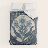 A Fox Chasing Its Tail Duvet Cover