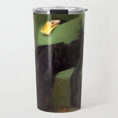 A Decadent Girl - Ramon Casas Travel Mug