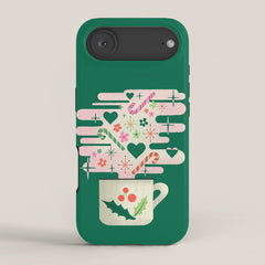 A Cup of Cheer - Warm Wishes Festive Holiday Mug iPhone Case