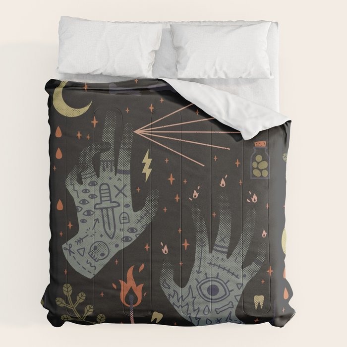 A Curse Upon You! Comforter