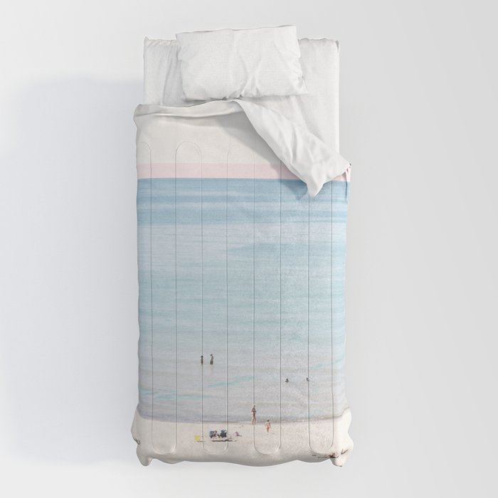 A Day at The Beach #society6 #decor #buyart Comforter