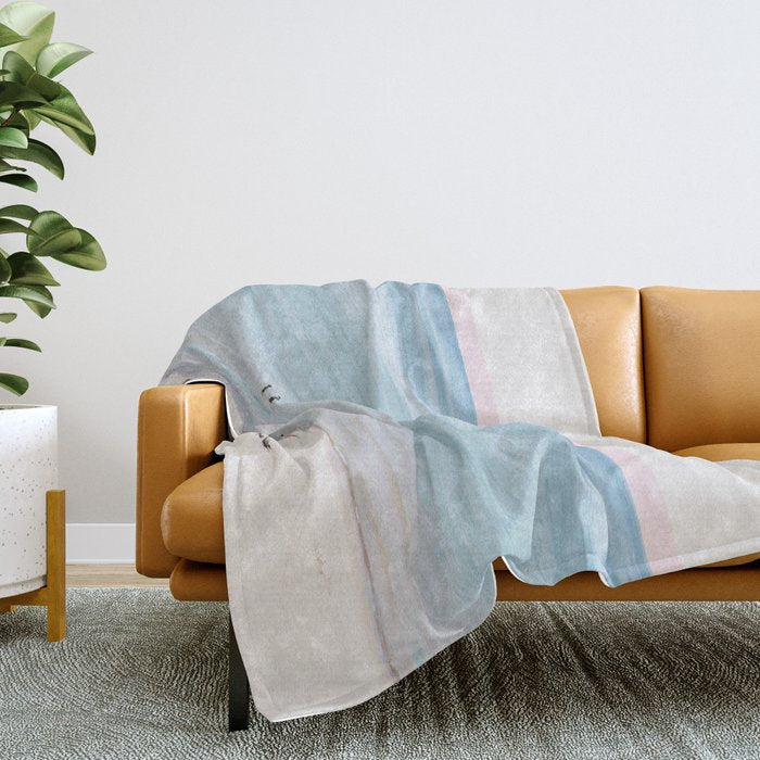 A Day at The Beach #society6 #decor #buyart Throw Blanket