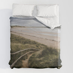 A day at the beach - Landscape and Nature Photography Duvet Cover