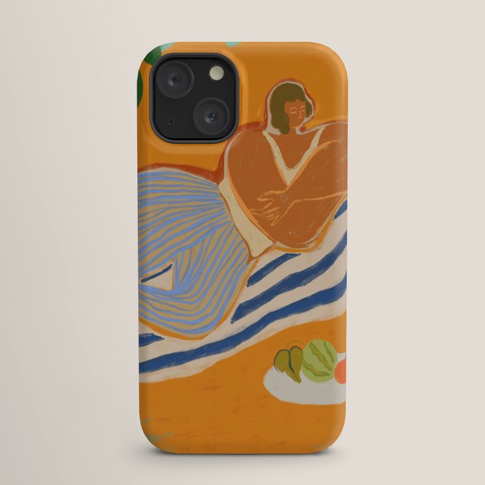 A Day At The Beach iPhone Case