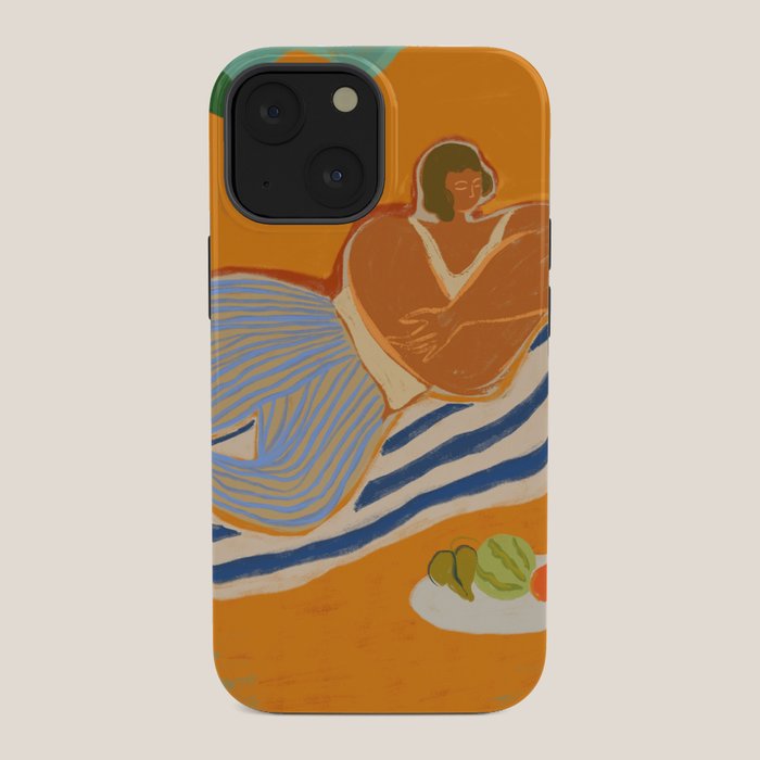 A Day At The Beach iPhone Case