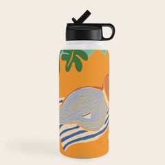 A Day At The Beach Water Bottle