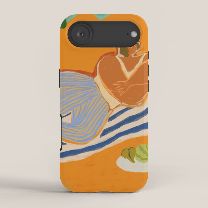 A Day At The Beach iPhone Case