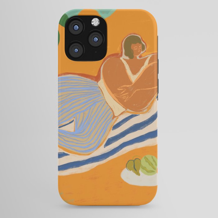 A Day At The Beach iPhone Case
