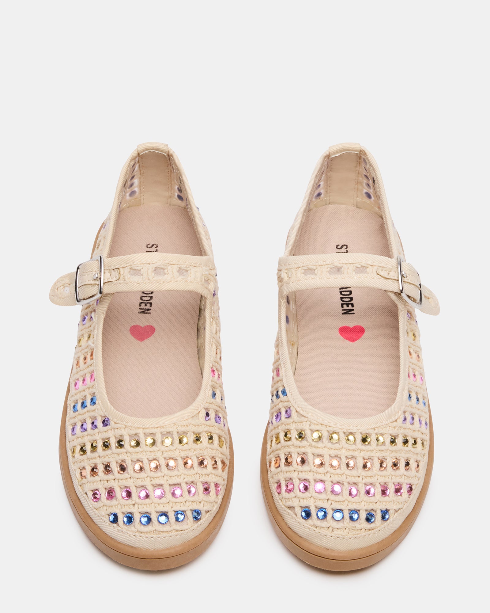 KIDS' ROREE NATURAL RHINESTONES