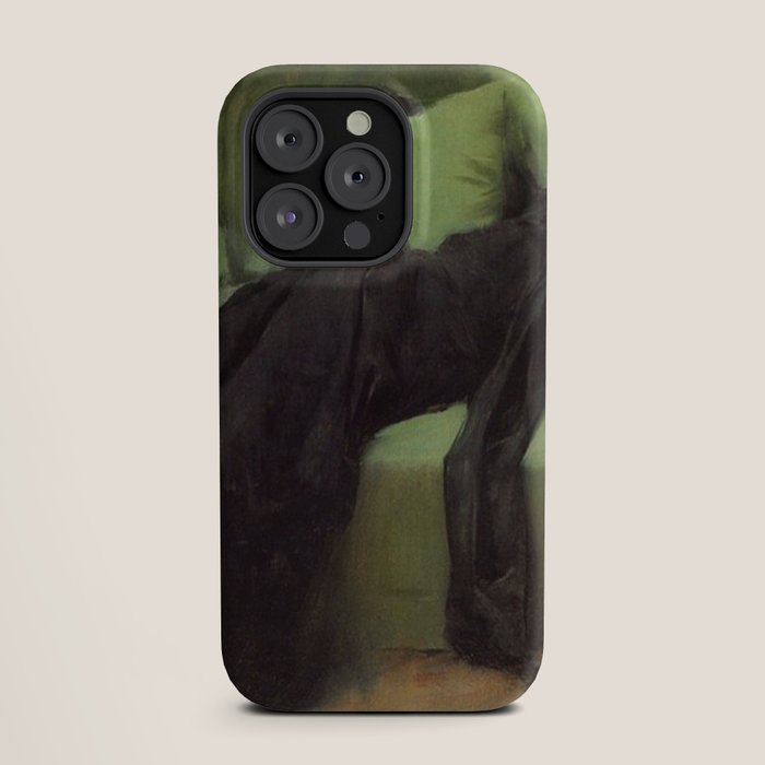 A Decadent Girl - Ramon Casas iPhone Case