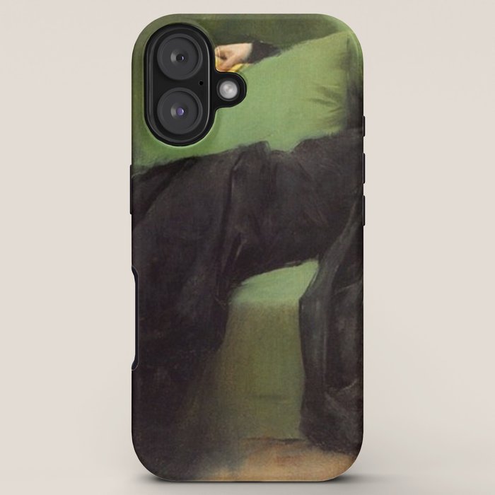 A Decadent Girl - Ramon Casas iPhone Case