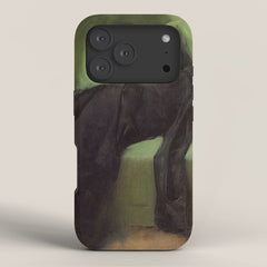 A Decadent Girl - Ramon Casas iPhone Case