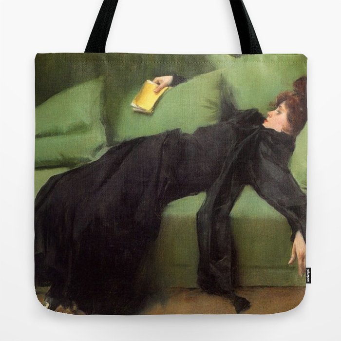 A Decadent Girl - Ramon Casas Tote Bag