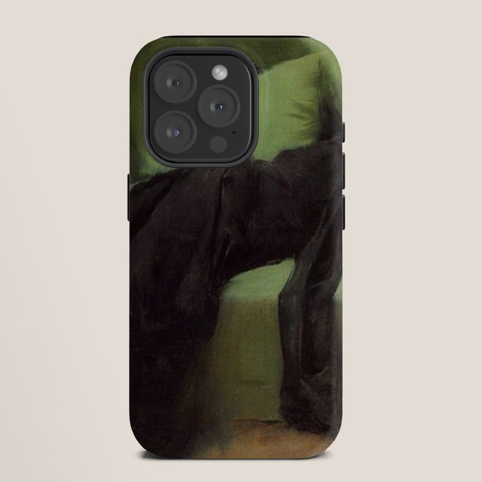A Decadent Girl - Ramon Casas iPhone Case