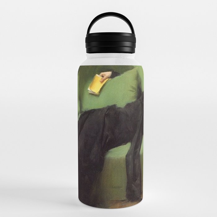 A Decadent Girl - Ramon Casas Water Bottle
