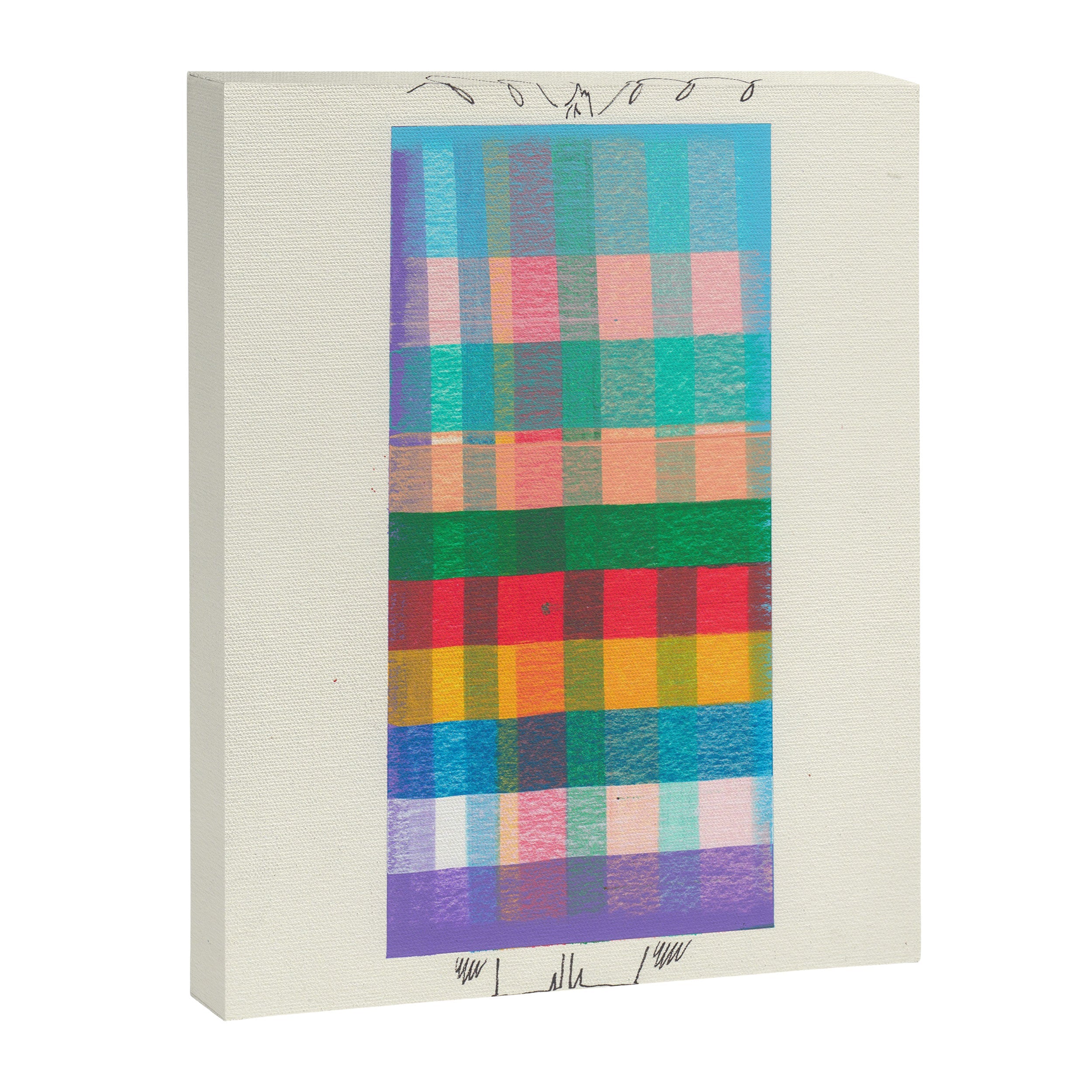 A Colorful Mess Canvas Print