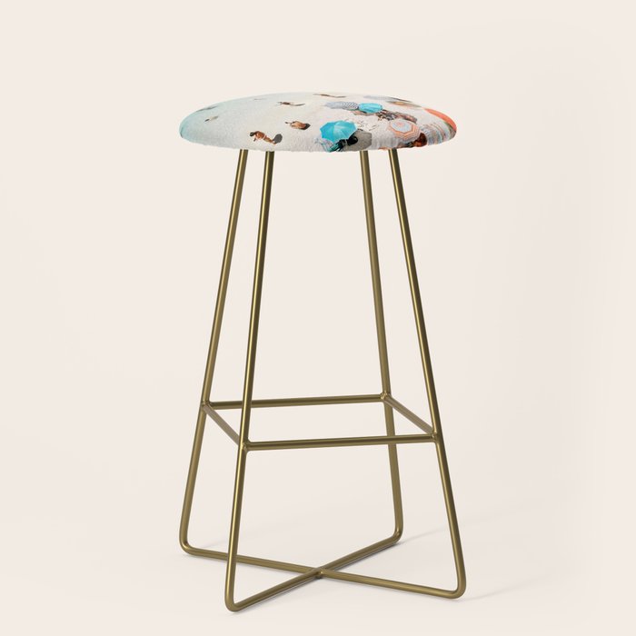 A Day At The Beach Stool
