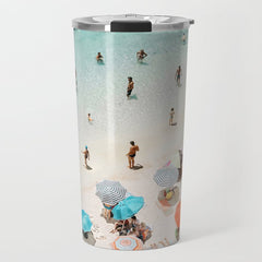 A Day At The Beach Travel Mug