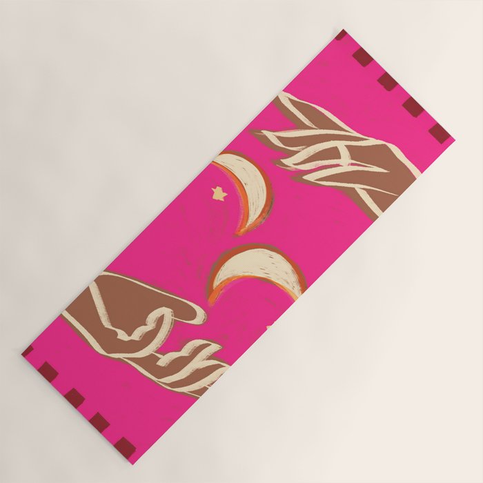 A Couple Of Moons Yoga Mat