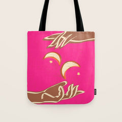 A Couple Of Moons Tote Bag