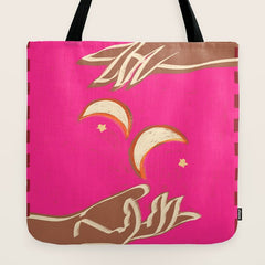 A Couple Of Moons Tote Bag