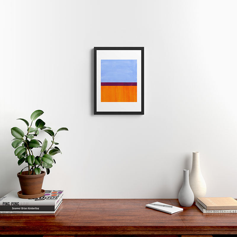 A House In Venice Framed Art Print