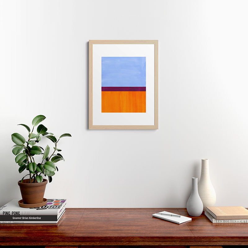 A House In Venice Framed Art Print