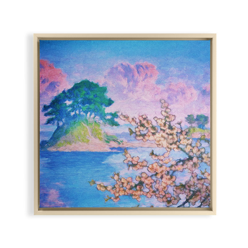 A Closer Look at Kukuyediyo (Series IV of IV) - Nature Landscape Framed Canvas Print