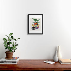 A house plant / Still life Framed Art Print