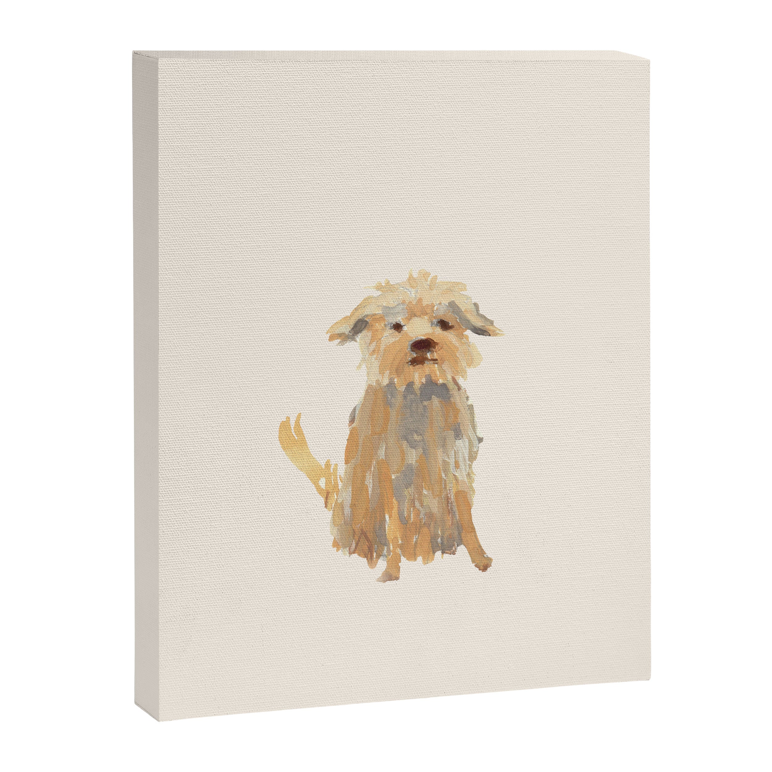 A dog called Jazz Canvas Print